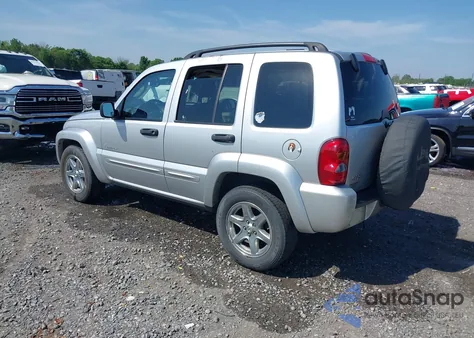 2004 Jeep Liberty Limited Edition из США, поврежденный, VIN 1J4GK58K04W111222